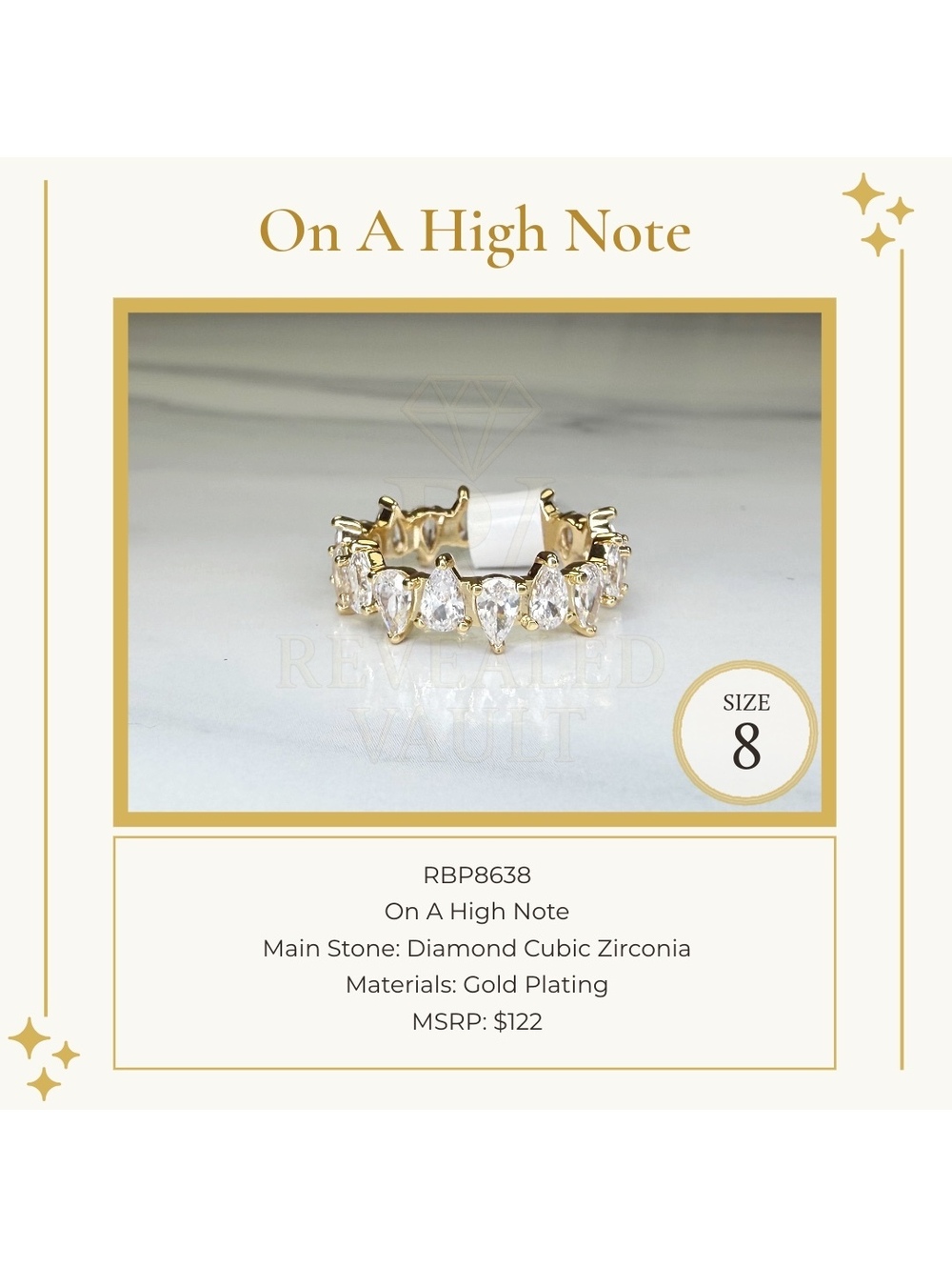 On a High Note - Size 8 - OG